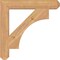 Ekena Millwork Westlake Craftsman Smooth Bracket, Western Red Cedar, 3 1/2"W x 24"D x 24"H BKT04X24X24WTL04SWR - alternate 2